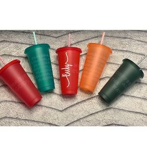 Personalized Starbucks reusable tumbler